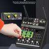 Professional Audio Mixer: Dual Microphone USB Rec DJ Console - Image 5