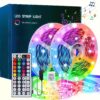 Color Changing LED Strip Lights 33FT-200FT with 44-Key Remote for Bedroom & Home Decor - Image 2