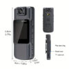 1pc Full 1080P Small Camera, Built-in 1000MAH Battery With Clip - Image 4