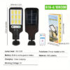 Solar Powered LED Lights, Water-Resistant, Motion-Activated with Remote Control for Outdoor Use - Image 2