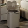 Odor-Proof Smart Trash Can, Quiet Close,  Battery Operated for Kitchen, Bathroom, Office - Image 3