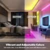 Color Changing LED Strip Lights 33FT-200FT with 44-Key Remote for Bedroom & Home Decor - Image 4