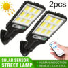 Solar Powered LED Lights, Water-Resistant, Motion-Activated with Remote Control for Outdoor Use - Image 4