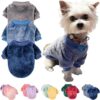 FabriCastle Dog Sweater, Pack of 3, Dog Clothes, Dog Coat, Dog Jacket for Small or Medium Dogs Boy or Girl, Ultra Soft and Warm Cat Pet Sweaters (Large, Grey,Blue,Dark Blue) - Image 4