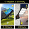 Solar Powered LED Lights, Water-Resistant, Motion-Activated with Remote Control for Outdoor Use - Image 8