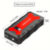 2500A Portable Car Jump Starter 20000mAh Power Bank-12V Battery B - Image 2