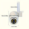 Security Camera with Color Night Vision HD Indoor/Outdoor, Wi-Fi, 2-Way Audio, Pan/Tilt/Zoom - Image 9