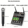 Professional Audio Mixer: Dual Microphone USB Rec DJ Console - Image 2