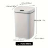 Odor-Proof Smart Trash Can, Quiet Close,  Battery Operated for Kitchen, Bathroom, Office - Image 10